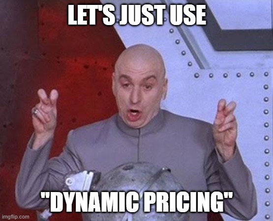 Dynamic Pricing isn’t a “Laser”